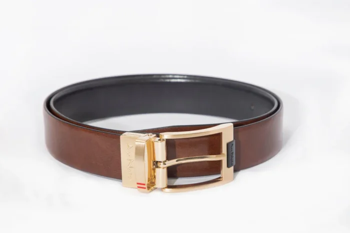 AU NOIR Shelby Belt - Gold Brow - Image 1