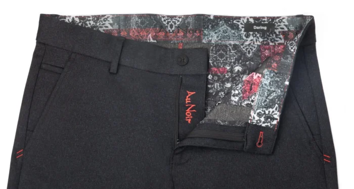 Au Noir Dressy Stretch Pant | Beretta Bale Black - Image 1