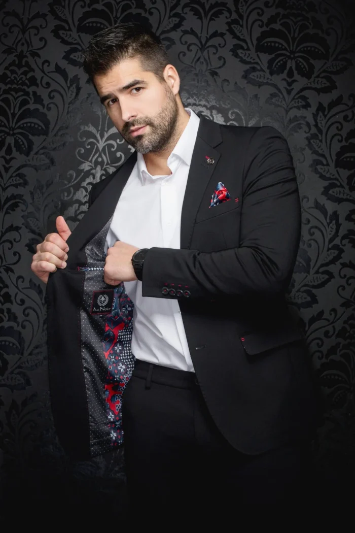 AU NOIR Dress Pants - Beretta Bale Black - Image 4