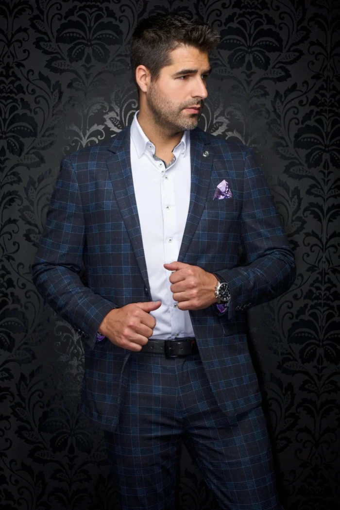 AU NOIR Stretch Blazer - Huston Navy - Image 2